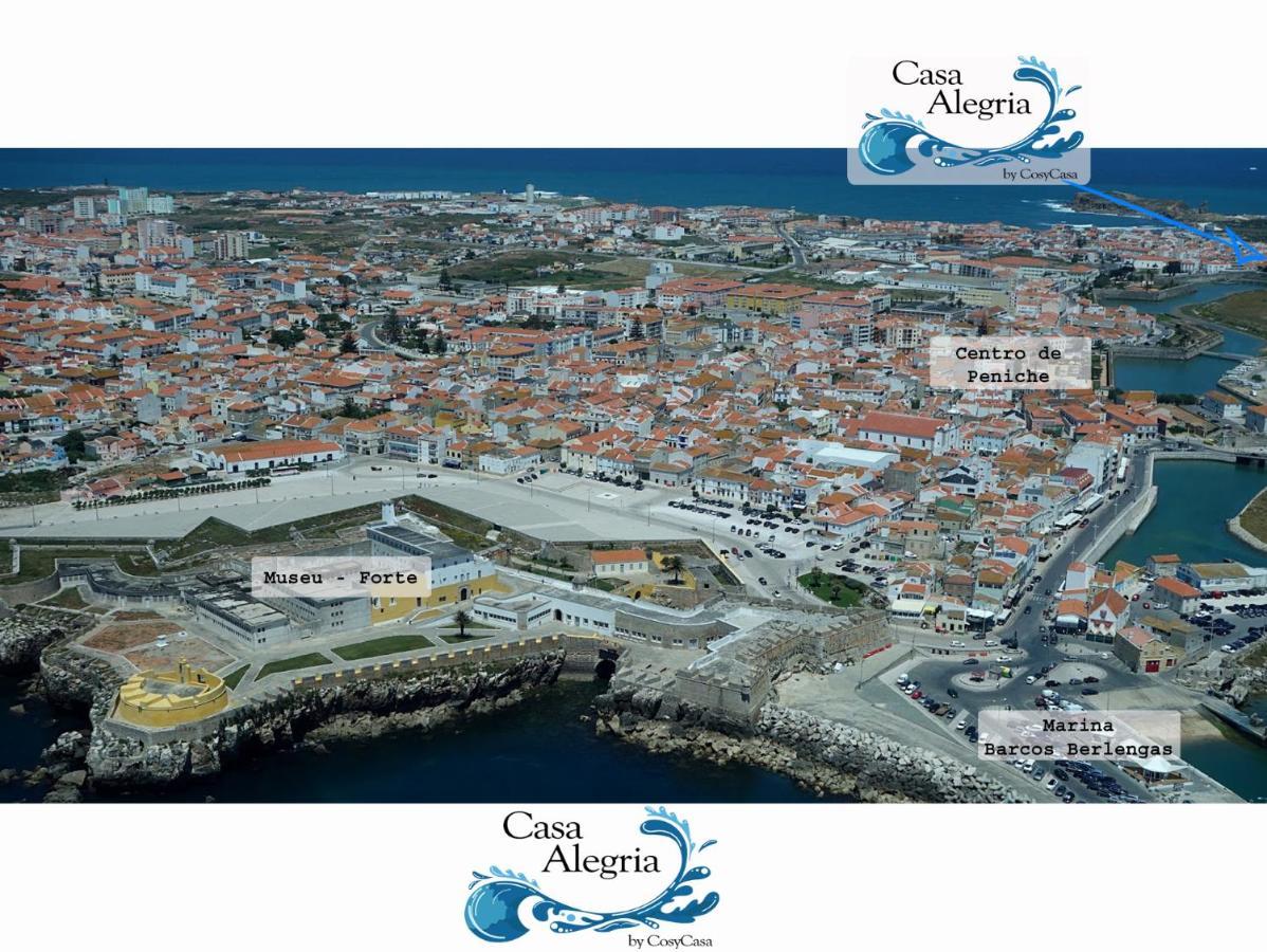 Casa Alegria By Cosycasa Praia Peniche Exteriér fotografie