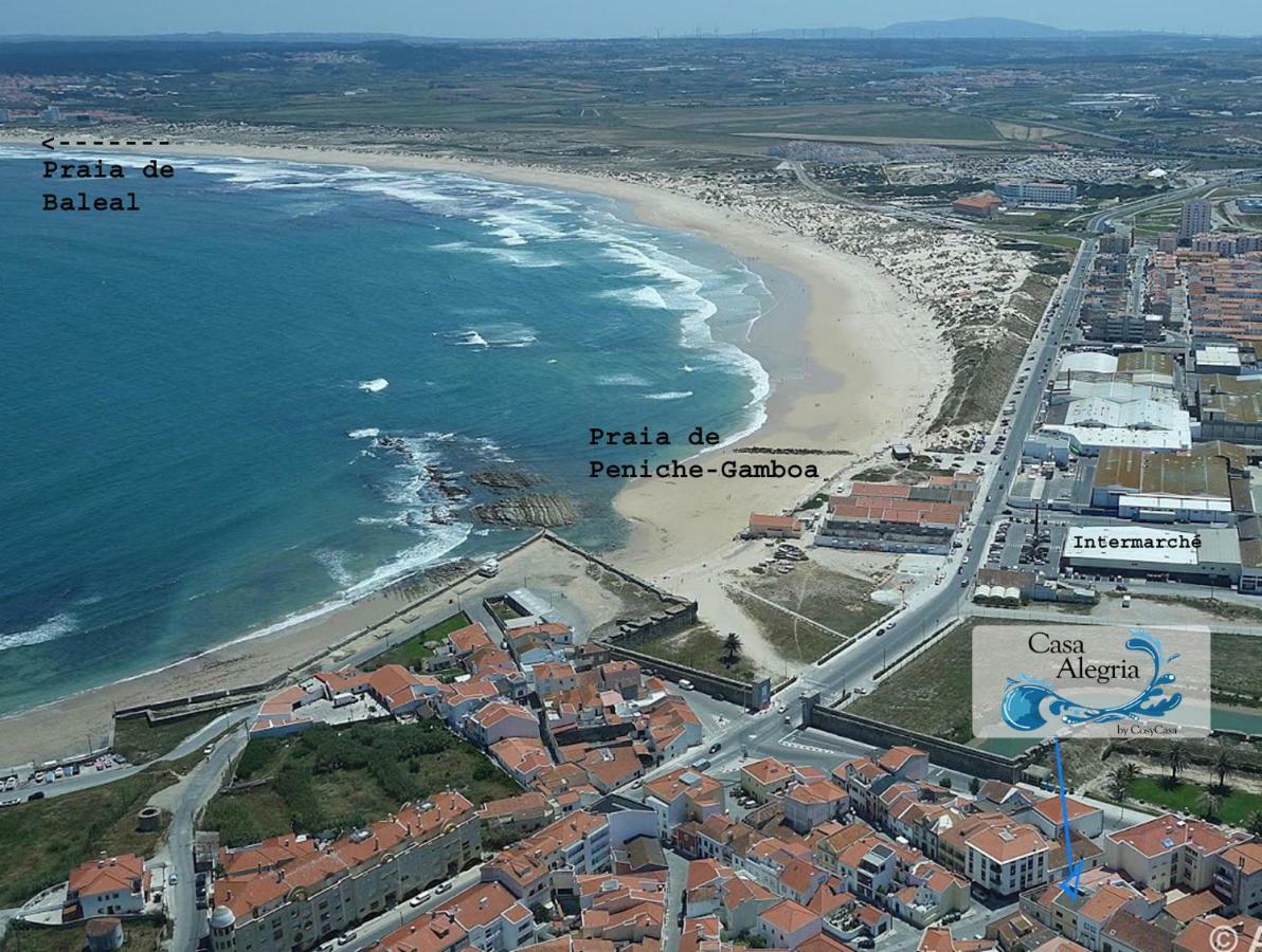 Casa Alegria By Cosycasa Praia Peniche Exteriér fotografie